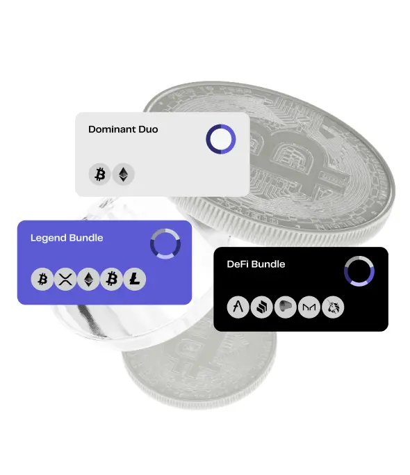 <p>Easily Diversify with Crypto Bundles</p>